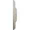Ekena Millwork Amelia Ceiling Medallion (Fits Canopies up to 2 3/8"), 19 5/8"OD x 3/4"P, Pot of Cream Crackle CM20AMPCC - alternate 2